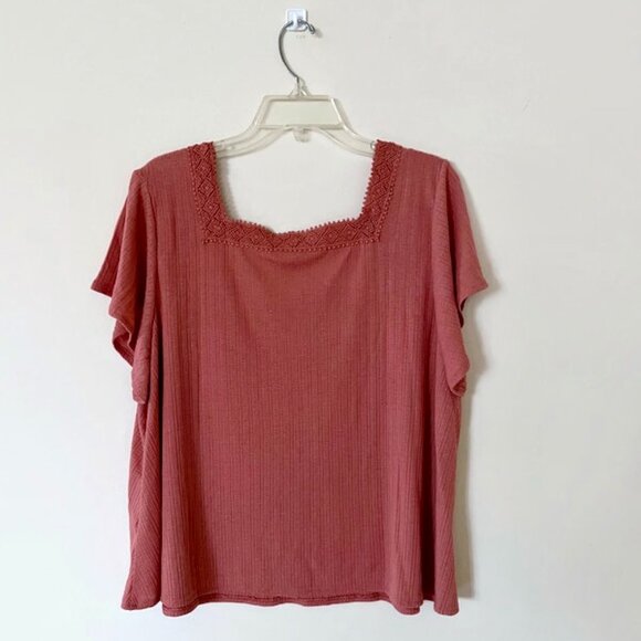 Square neck summer blouse ✿ - Picture 2 of 8